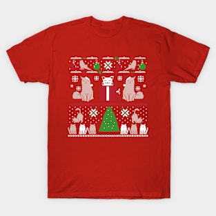 Christmas Xmas Cat Cats T-Shirt